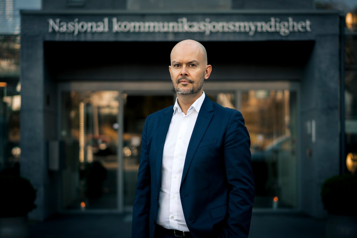 Direktør i Nkom, John-Eivind Velure