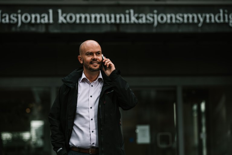 Direktør John-Eivind Velure, Nkom