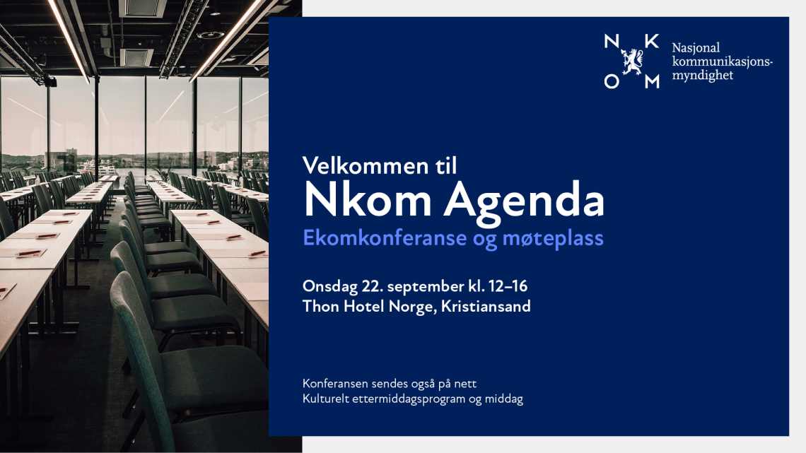plakat for Nkom Agenda