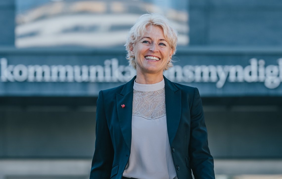 Seksjonssjef i Nkom, Inger Vollstad. 