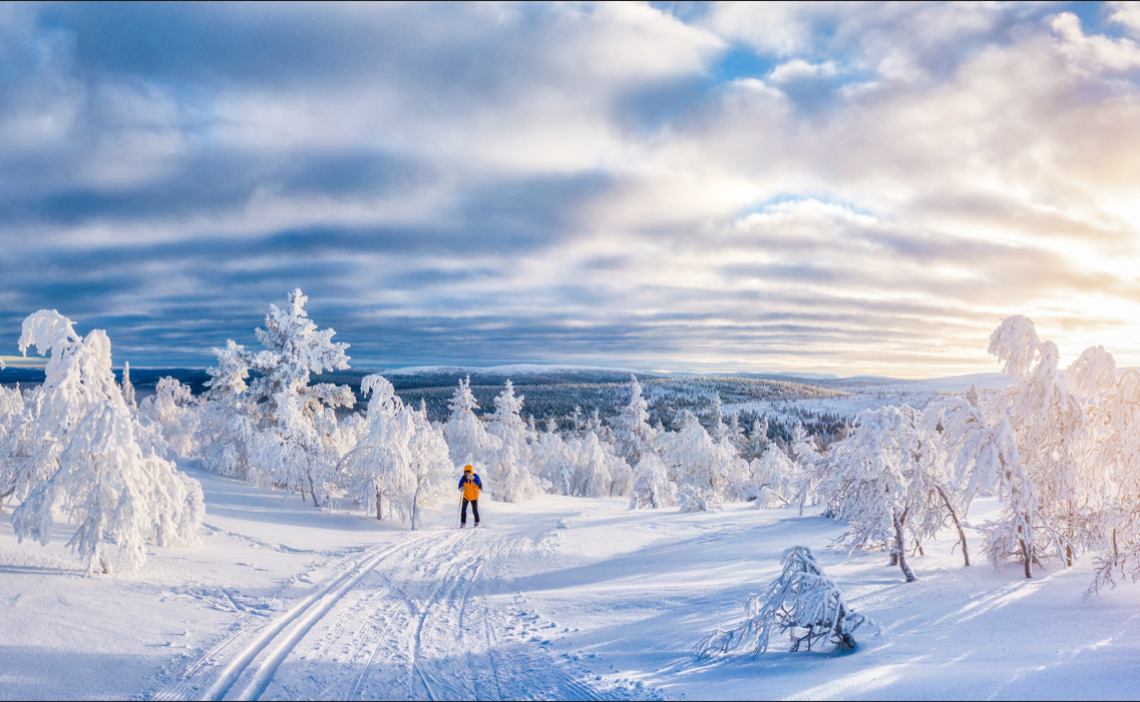 Bilde av vinterlandskap i Norge